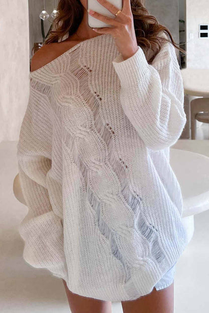 Gracefully Designed Sweater
