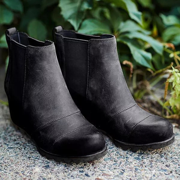 Wedge Ankle Booties