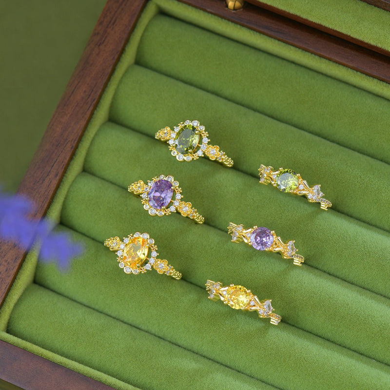 Citrine Bloom Ring