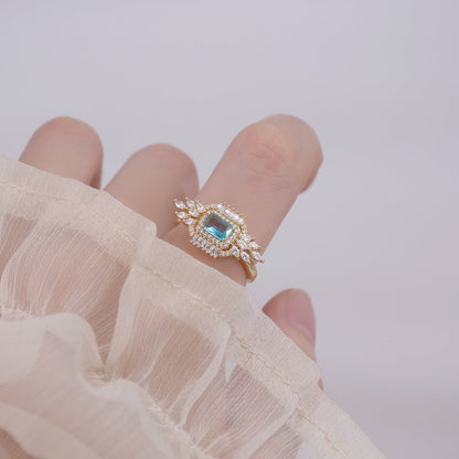 Arielle Azure Ring