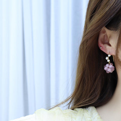 [] Grape Earrings