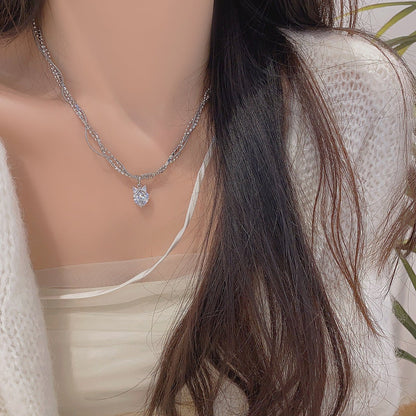Crystal Cascade Necklace