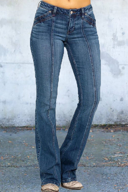 Street Color Skinny Denim Jeans