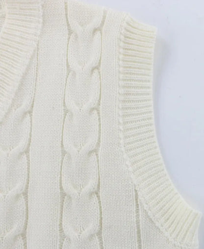 Marta Knitted Vest & Shorts