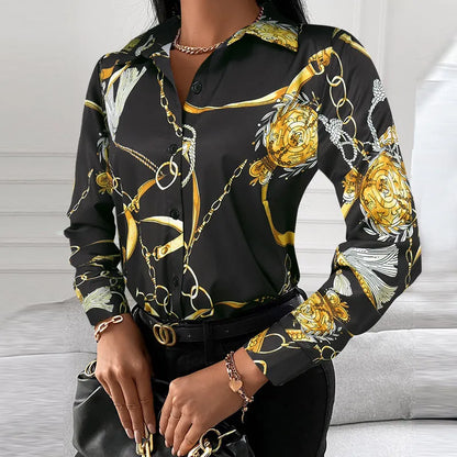 Single Breasted Cardigan Shirt – Top Shirt for Spring Autumn Long Sleeve