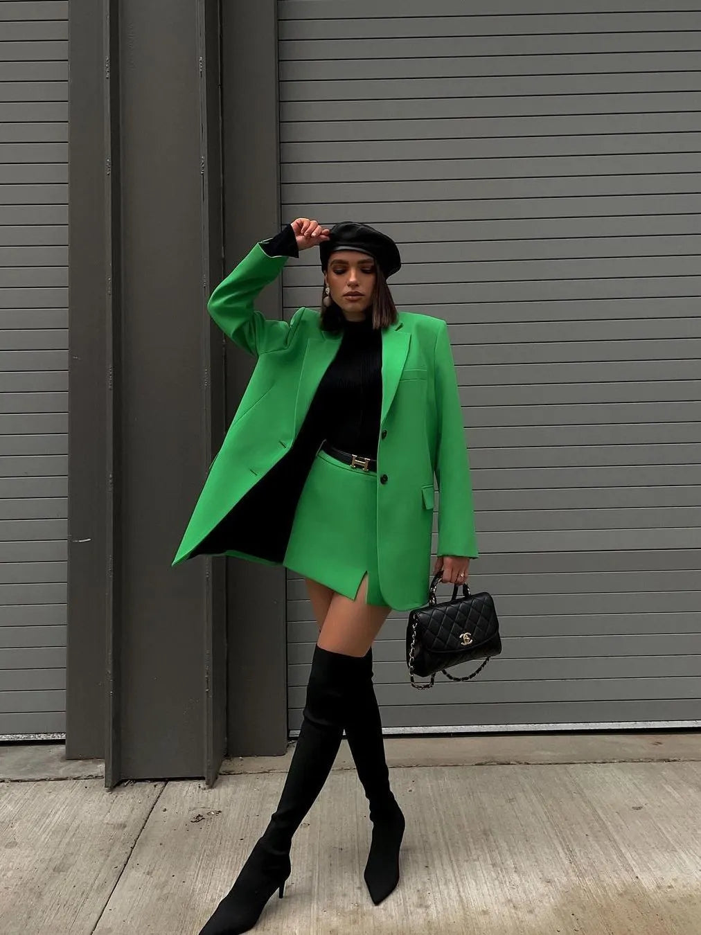 Khola Blazer & Skirt