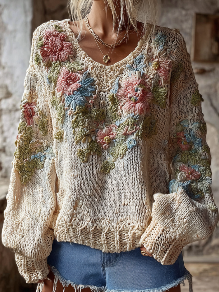 Timeless Vintage Style Sweater