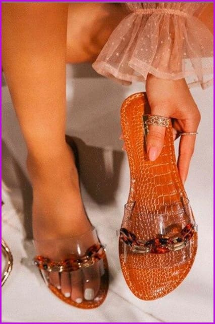 Causal Flip Flop Slippers
