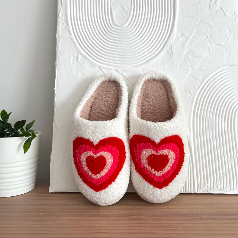 Heart Slippers