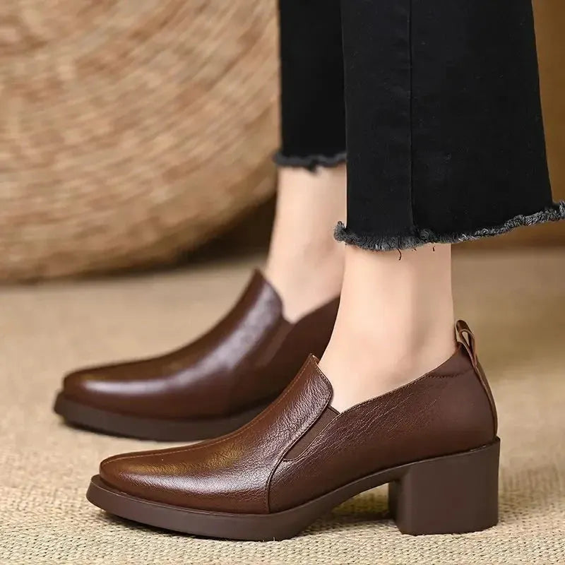 Casually Elegant Heels with a Refined Edge
