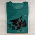 Comstylish Mn Treads Ice Vintage Washed T Shirt