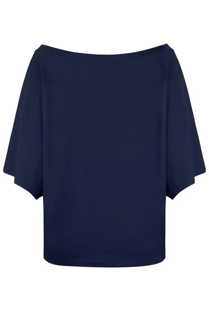 Street Print Patchwork Off the Shoulder T-shirts(3 Colors)