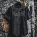 Men's Celtic Knot Raven Mythology Shirt elevenforest