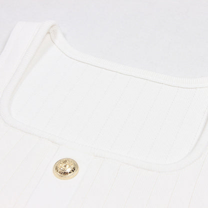 Summer All Matching Sleeveless Camisole Short Knitted Bottoming Shirt Online Influencer Pop
