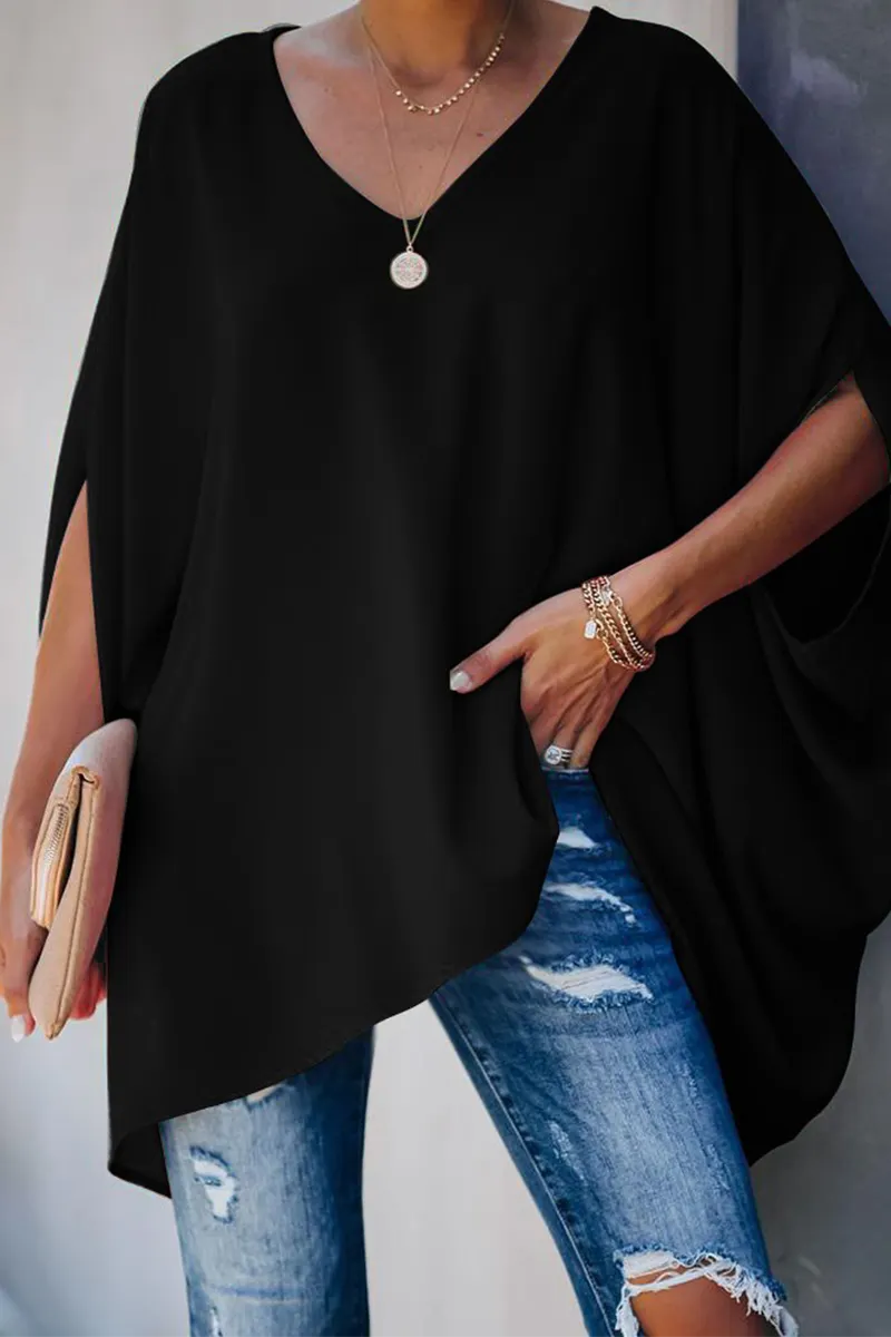 V Neck T-shirts(5 Colors)