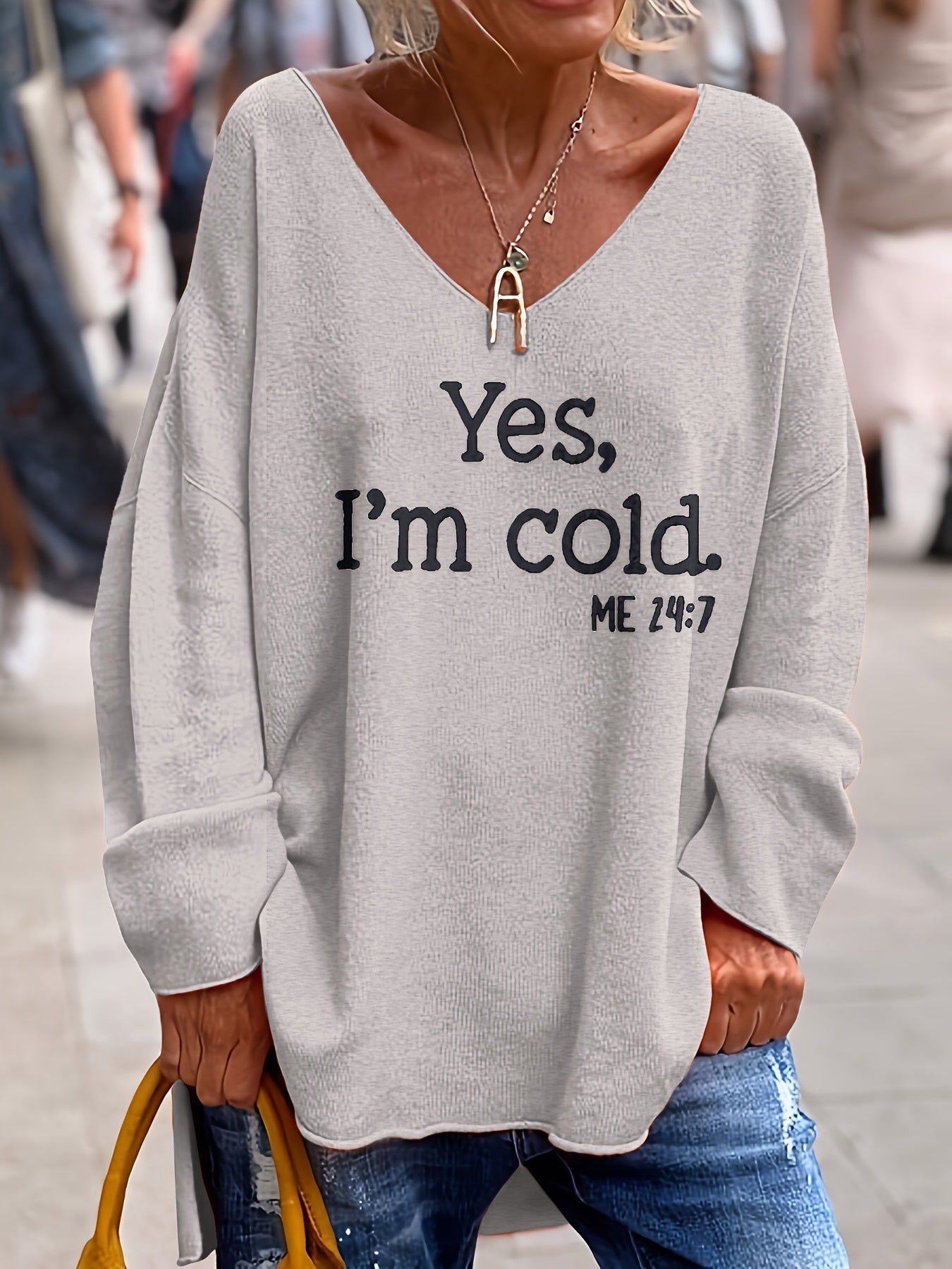 Gracefully Designed Sweater
