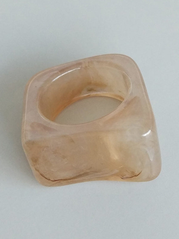 Stylish 7 Colors Irregular Geometry Ring