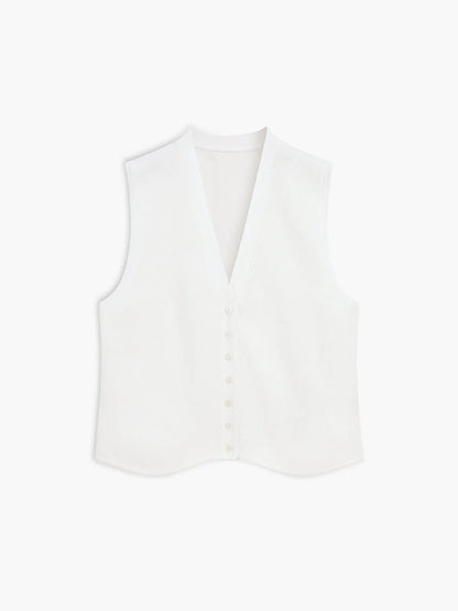 Effortless Stripe Vest