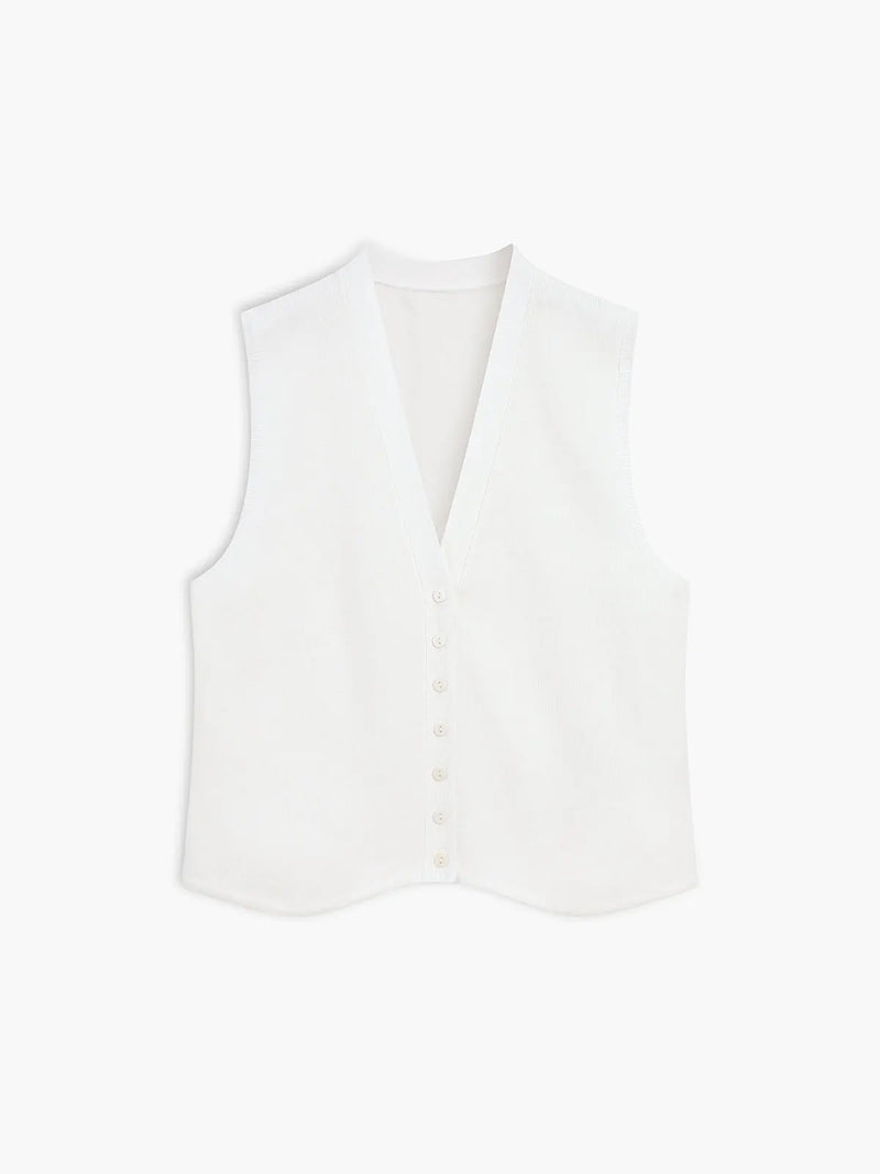 Effortless Stripe Vest