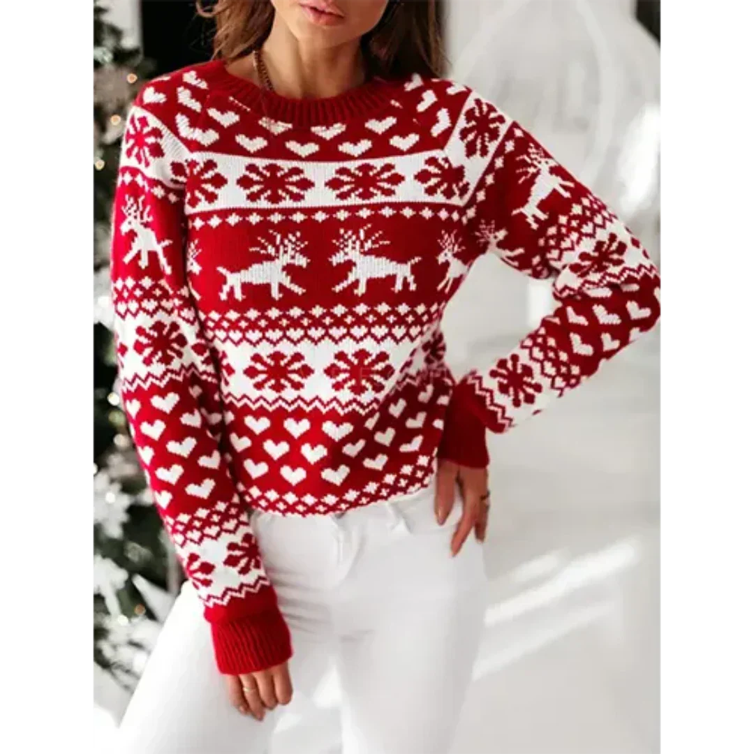Liselotte® | Knitted winter sweater for women Calido