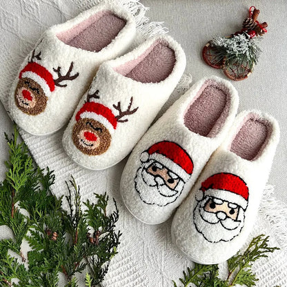 Joyful Christmas Slippers - Buy 1 Get 1 Free