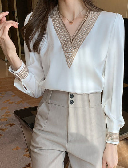 Kaila Embroidered Blouse