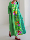 Floral And Far Point Interactive Women'S Dress