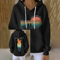 Comstylish Women's Walk For Peace Print Casual Hoodie