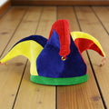 Comstylish Unisex Cologne Carnival Clown Tricorn Hat