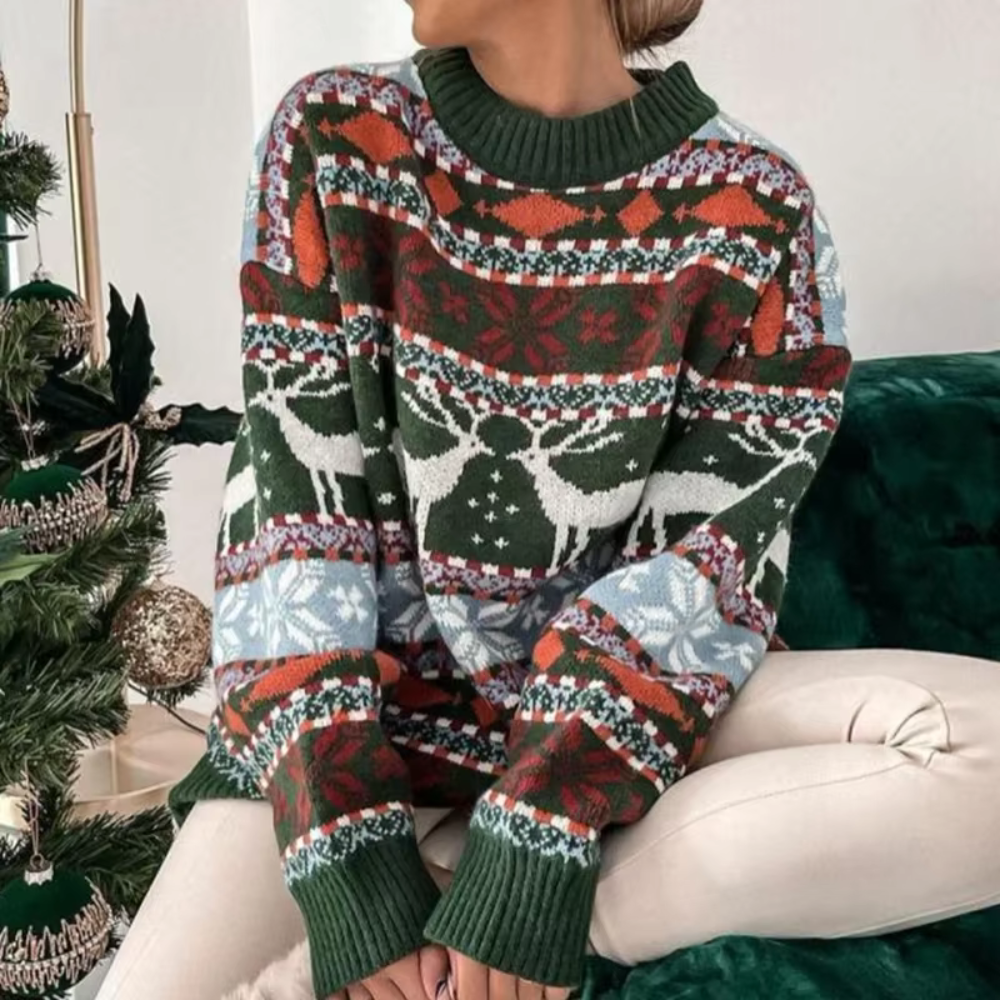 Chantal® | Oversized Christmas sweater