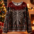 Comstylish Deadly Festive Vibes Christmas Ugly Sweater