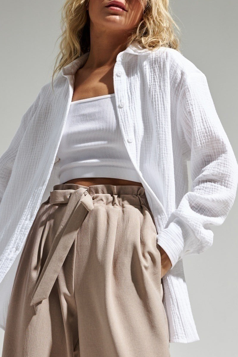Turndown Collar Tops