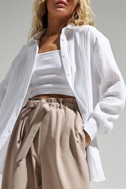 Turndown Collar Tops
