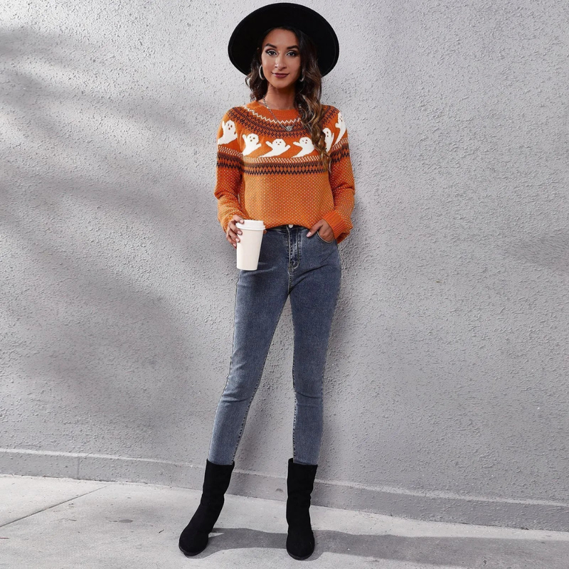 Gracefully Designed Sweater