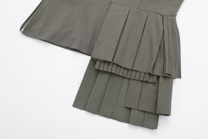 Laminated Decoration Windbreaker Fabric Slimming Camisole