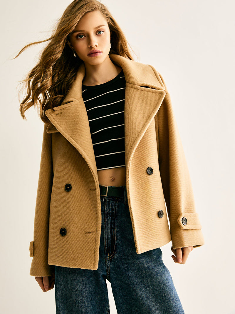 Tweed Warm Coat