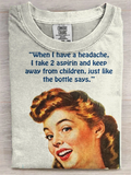 Comstylish Vintage Funny Mothers Day Humor Art Casaul Short Sleeve T-shirt