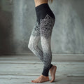 Vintage Viking Celtic Knot Art Knit Cozy Casual Leggings