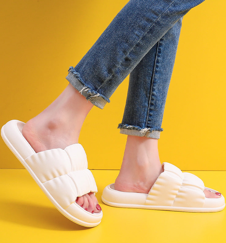 Subtly Elegant Slippers with a Refined Vintage Look