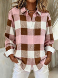 Women'S Casual Loose Printed Shirt 