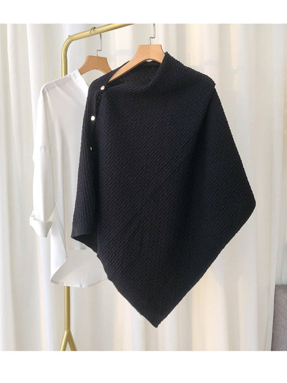 Cape Coat Poncho Scarf Shirt