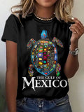 Comstylish Sea Turtle Gulf Of Mexico Short Sleeve Comfy T Shirt