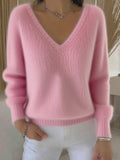 Women's Autumn And Winter Fleece Sweater elevenforest