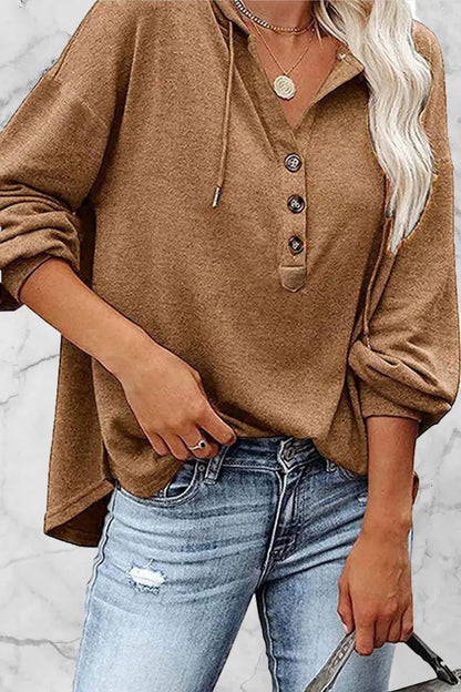 Frenulum V Neck Hoodies(11 Colors)