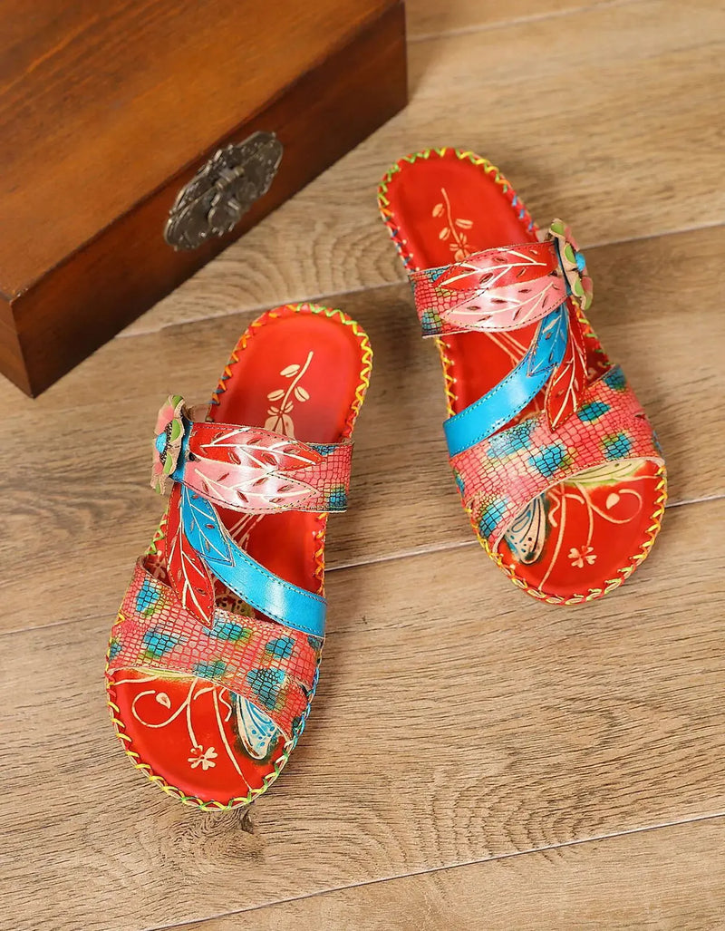 Vintage Inspired Slippers with a Contemporary Edge