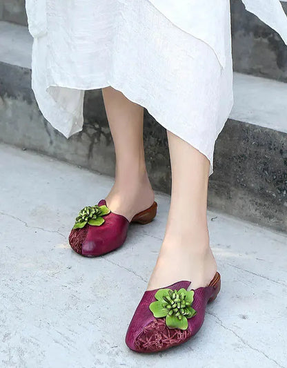 Finely Styled Slippers with a Classic Vintage Look