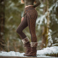 Women's Vintage Celtic Knot Art Knit Leggings