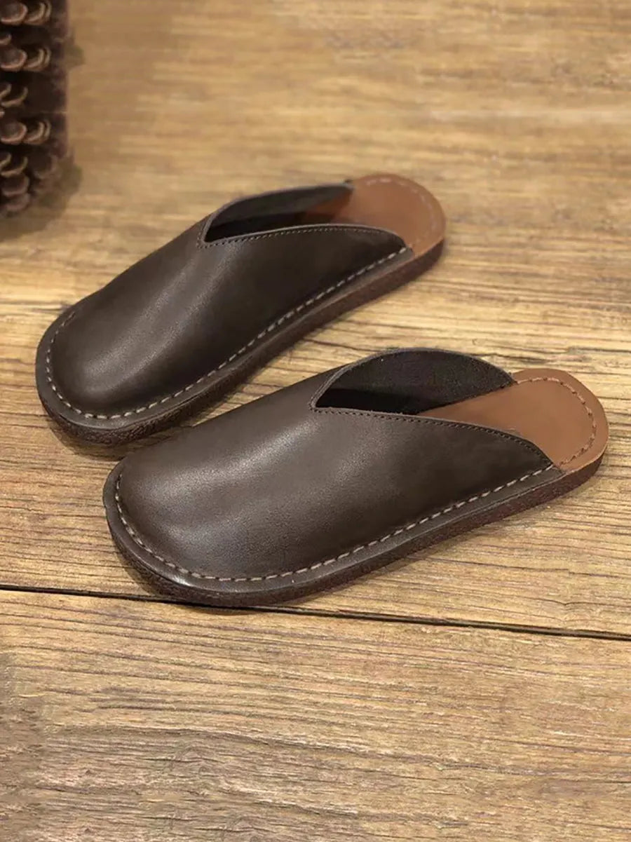 Effortlessly Elegant Slippers with a Timeless Design