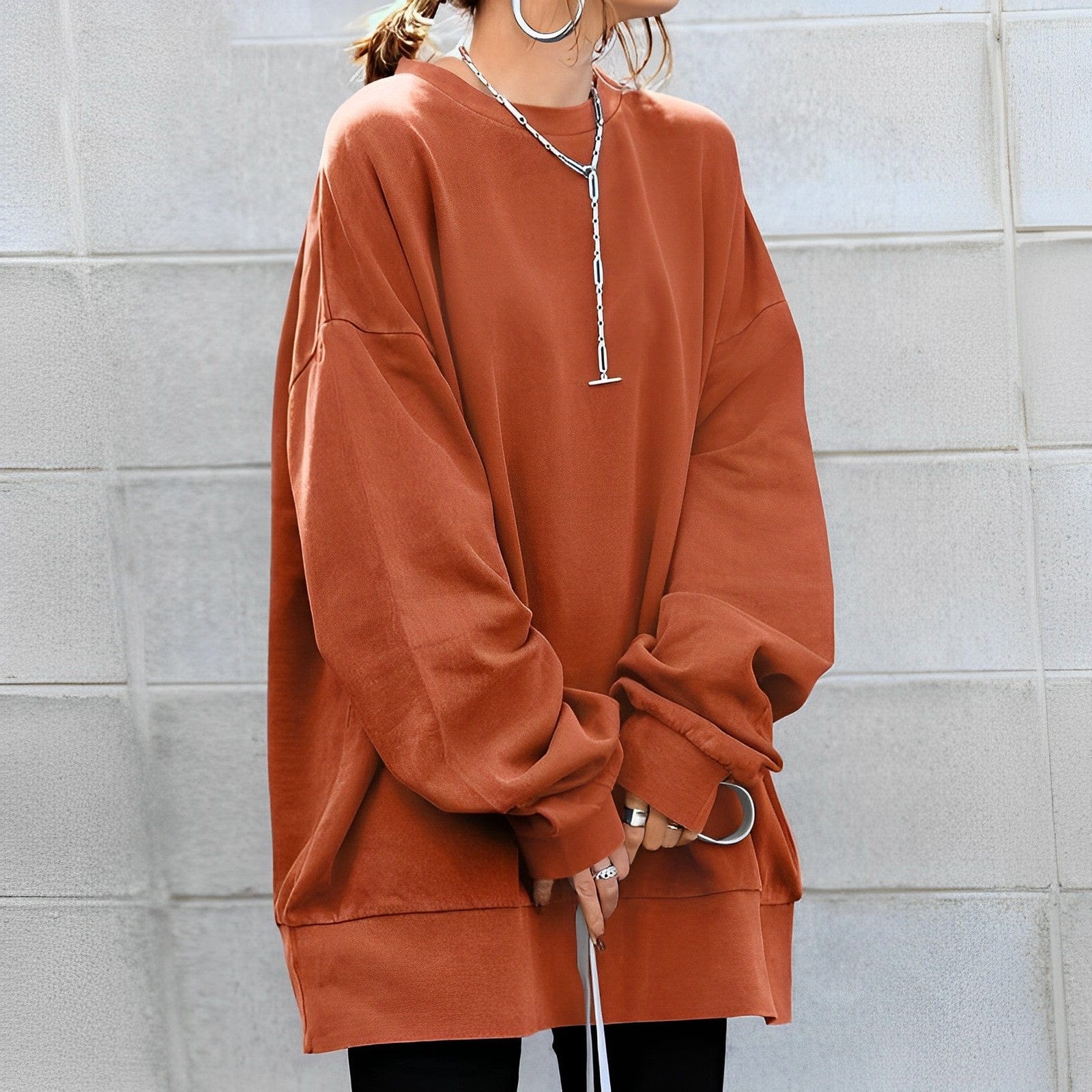 JO | Oversized designer sweater