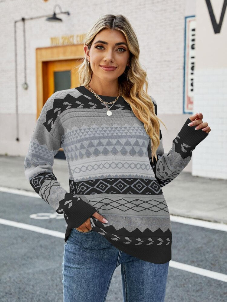 Gracefully Designed Sweater